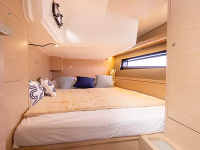 Cabin on Sunsail 41.3 Premium, a Dufour 41 sailboat at Dubrovnik, Croatia