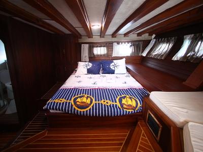 Cabin on Perrinita, a Custom Made Perrinita yacht at Bodrum, Turkey
