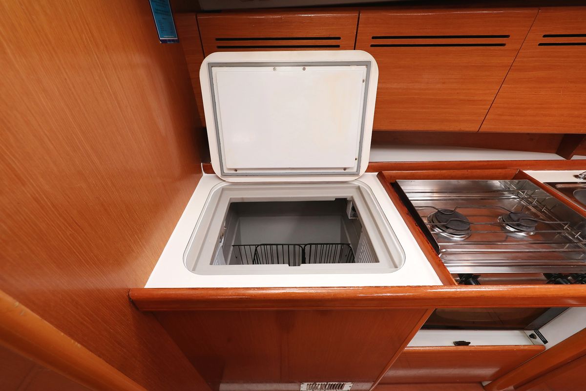 Galley of Kristina II, a Beneteau Cyclades 50.5 sailboat at Općina Sukošan, Croatia