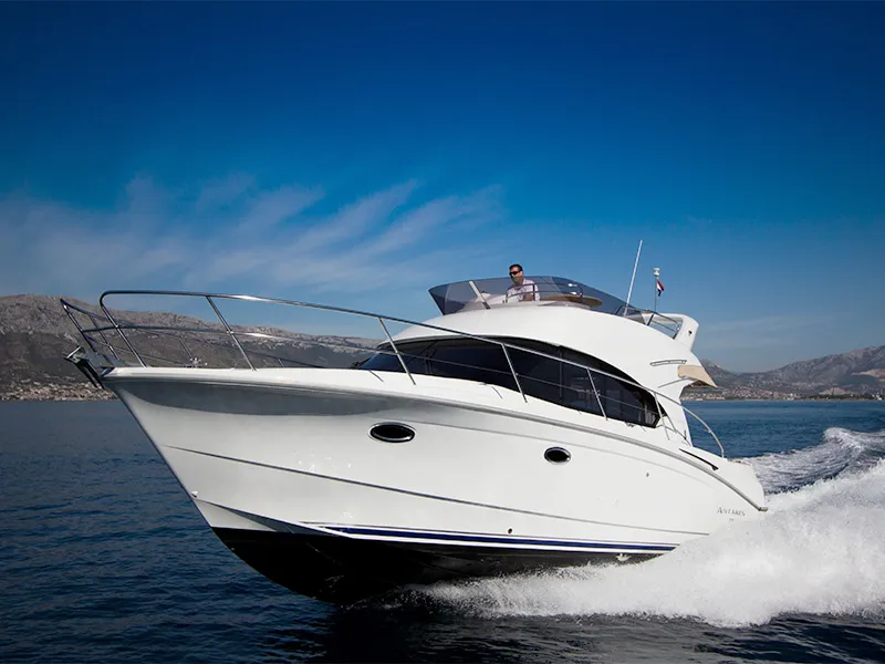 Exterior view of Mandalina II, a Beneteau Antares 36 yacht at Grad Šibenik, Croatia