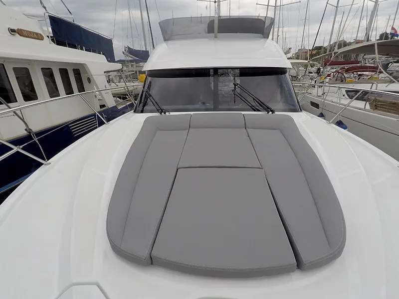 Deck of Mandalina II, a Beneteau Antares 36 yacht at Grad Šibenik, Croatia