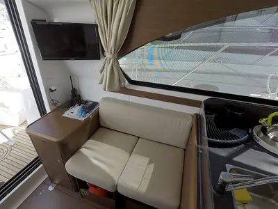 Salon of Mandalina II, a Beneteau Antares 36 yacht at Grad Šibenik, Croatia