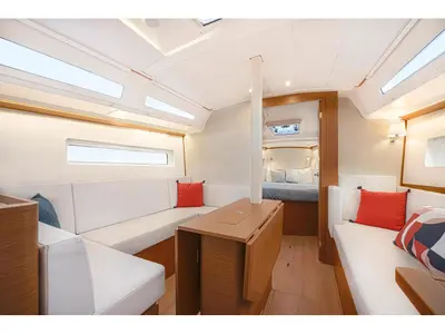 Giulietta e Romeo - Comfort line, a Jeanneau Sun Odyssey 380 sailboat at Salerno, Italy