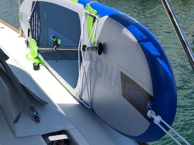 Salon of Top Smile, a Jeanneau Sun Odyssey 449 sailboat at Punat, Croatia
