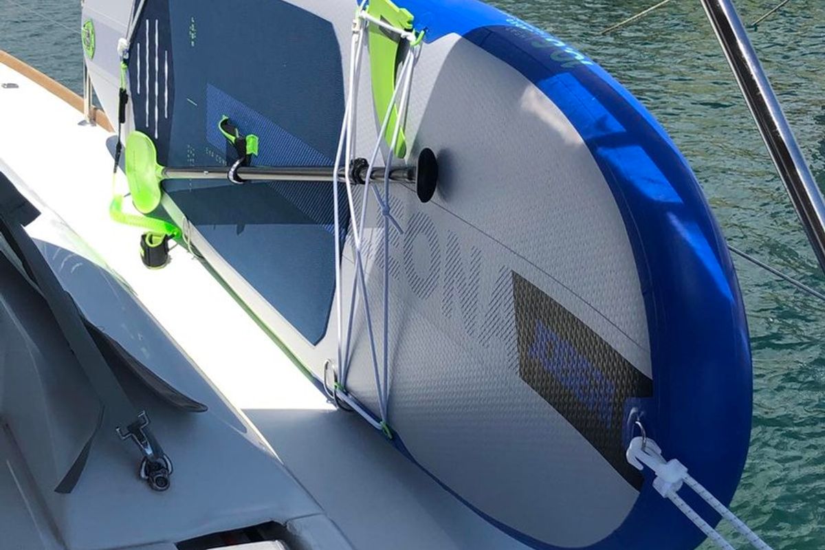 Salon of Top Smile, a Jeanneau Sun Odyssey 449 sailboat at Punat, Croatia