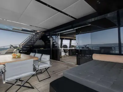 Grayone, a Sunreef Yachts Sunreef 80 catamaran at Municipal Unit of Nea Peramos, Greece