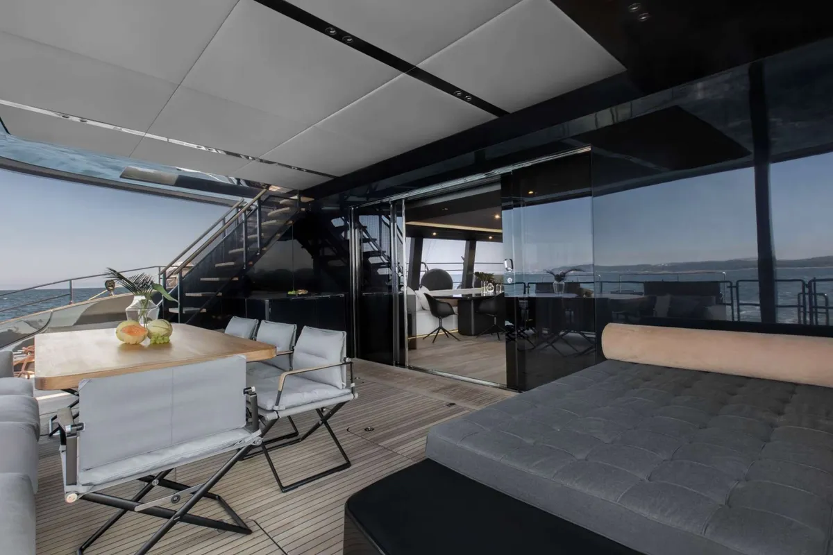 Grayone, a Sunreef Yachts Sunreef 80 catamaran at Municipal Unit of Nea Peramos, Greece