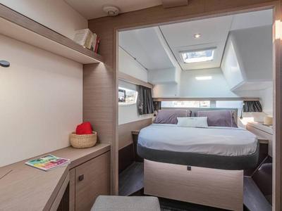 Cabin on Vetrohod, a Fountaine Pajot Isla 40 catamaran at Volos Municipality, Greece