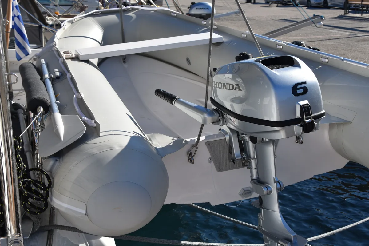 ANTEL AC,Gen,W.maker, a Lagoon 42 catamaran at Athens, Greece
