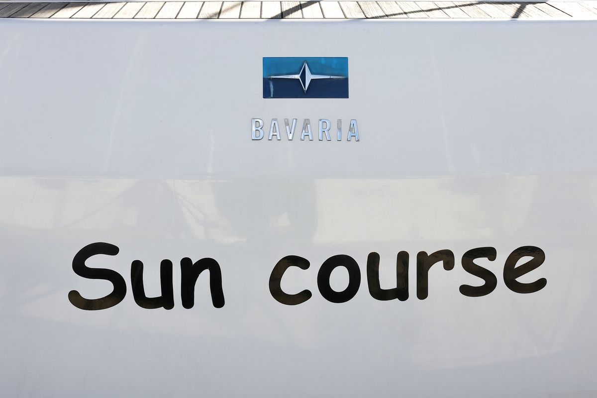 Sun Course, a Bavaria Cruiser 37 sailboat at Grad Biograd na Moru, Croatia