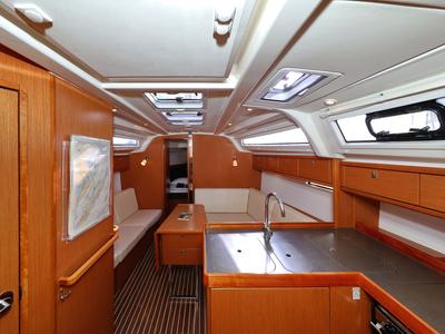 Salon of Sun Course, a Bavaria Cruiser 37 sailboat at Grad Biograd na Moru, Croatia
