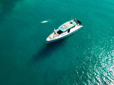 Salon of TRAVERSO, a Axopar 37 XC Cross Cabin motorboat at Gouvia, Greece