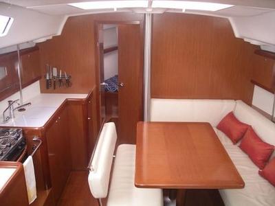 Galley of Anassa, a Beneteau Oceanis 40 sailboat at Volos Municipality, Greece