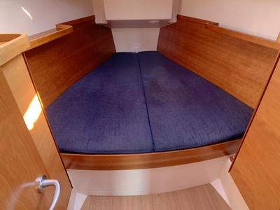 Cabin on Ronja, a Hanse Yachts Hanse 370 sailboat at Barth, Germany