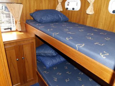 Galley of Drait 131, a De Drait Renal 36 motorboat at Drachten, Netherlands