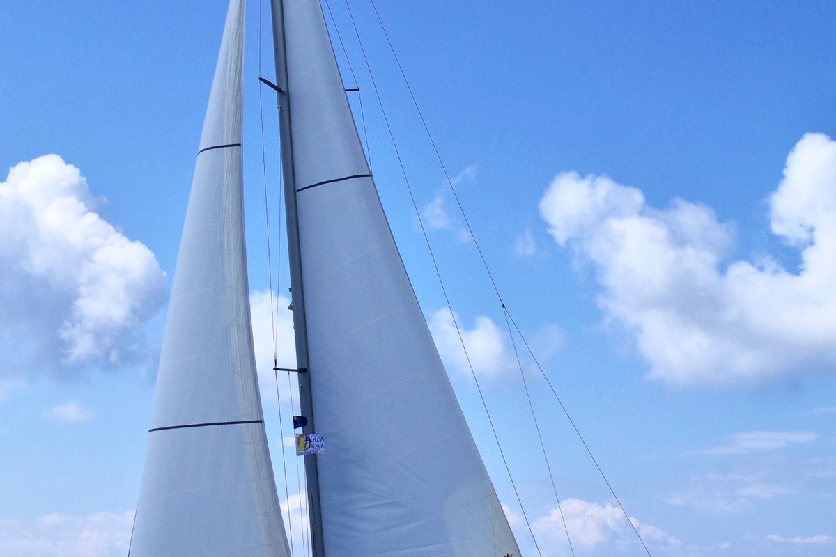 Exterior view of Jack, a Beneteau Oceanis 51.1 sailboat at Cannigione, Italy