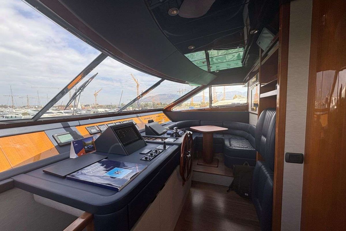 MAMMA'S, a Sanlorenzo San Lorenzo SL 82 yacht at Athens, Greece