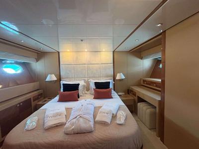 MAMMA'S, a Sanlorenzo San Lorenzo SL 82 yacht at Athens, Greece