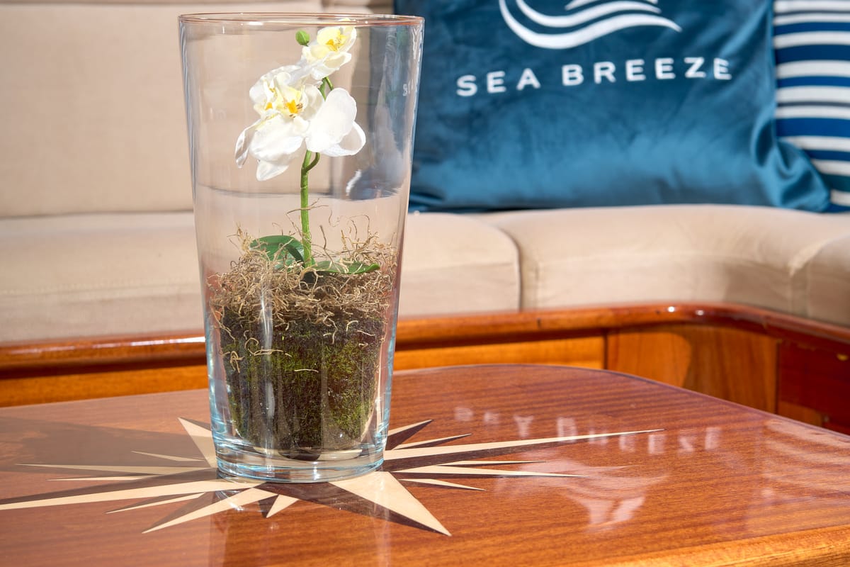 Salon of SEA BREEZE, a Gulet Gulet gulet at Dubrovnik, Croatia