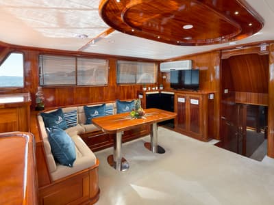 Salon of SEA BREEZE, a Gulet Gulet gulet at Dubrovnik, Croatia