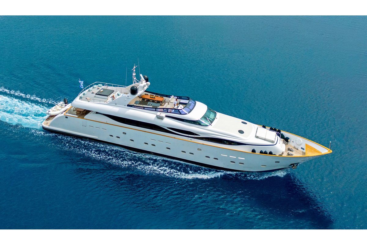 Exterior view of Pareaki II, a Gulet Luxury Motor Yacht yacht at Athens, Greece