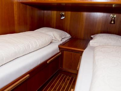 Cabin on Relax, a Yaretti 1910 yacht at Primošten, Croatia
