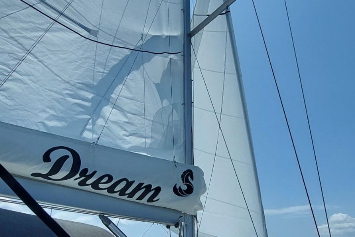DREAM, a Beneteau Oceanis 46.1 sailboat at Athens, Greece