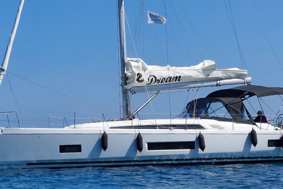DREAM, a Beneteau Oceanis 46.1 sailboat at Athens, Greece