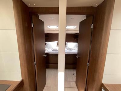 Cabin on EAST, a Beneteau Oceanis 51.1 sailboat at Marmaris, Turkey