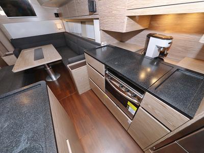 Galley of Simply The Best, a Hanse Yachts Hanse 548 sailboat at Grad Kaštela, Croatia