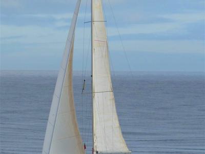 Exterior view of Esperanza, a Dufour 32 sailboat at Matosinhos, Portugal