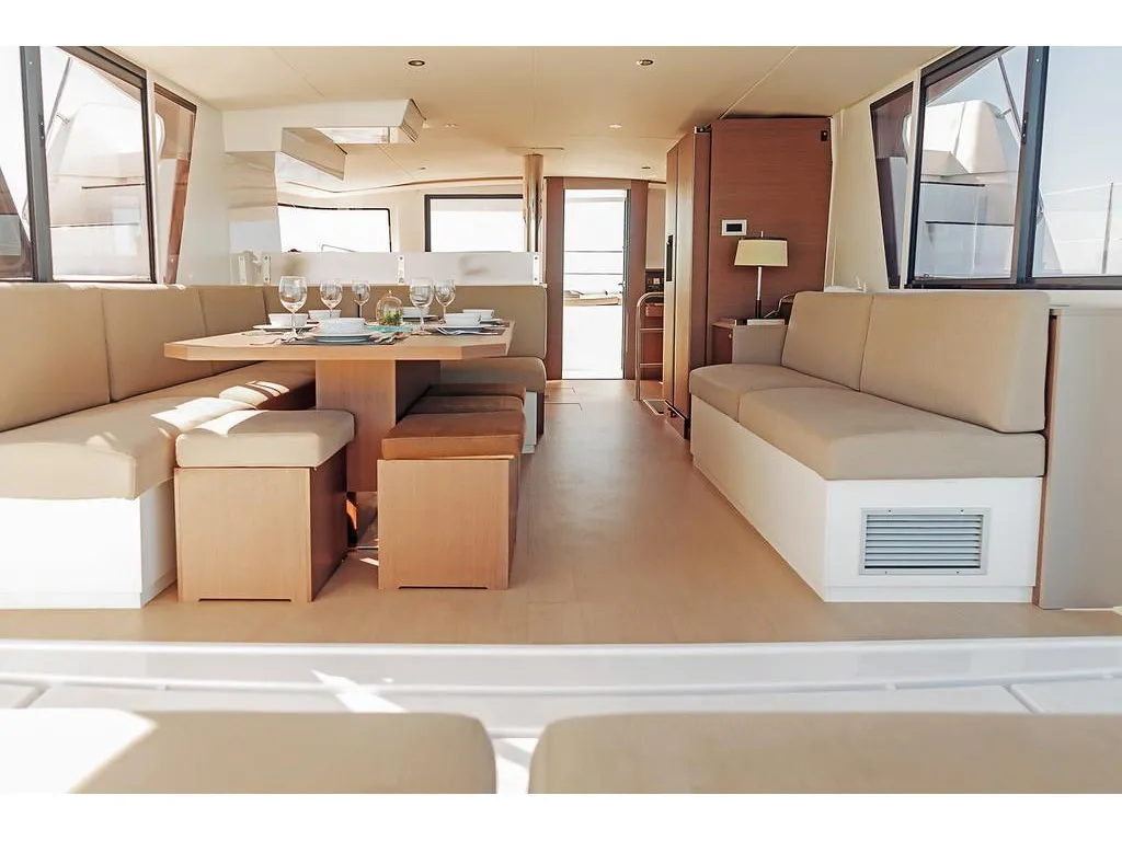 Salon of Kos 46.Cat6, a Bali 4.6 catamaran at Volos Municipality, Greece