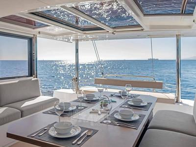Salon of Kos 46.Cat6, a Bali 4.6 catamaran at Volos Municipality, Greece