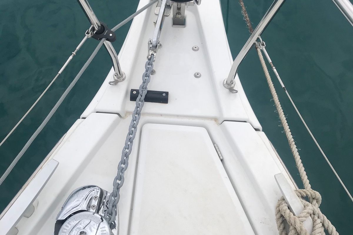 Elise, a Beneteau Oceanis 51.1 sailboat at Municipal Unit of Lefkada, Greece