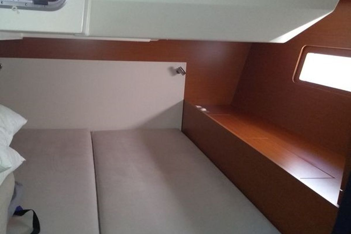 Cabin on Elise, a Beneteau Oceanis 51.1 sailboat at Municipal Unit of Lefkada, Greece
