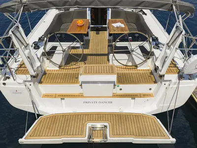 Private Dancer, a Hanse Yachts Hanse 460 sailboat at Grad Šibenik, Croatia