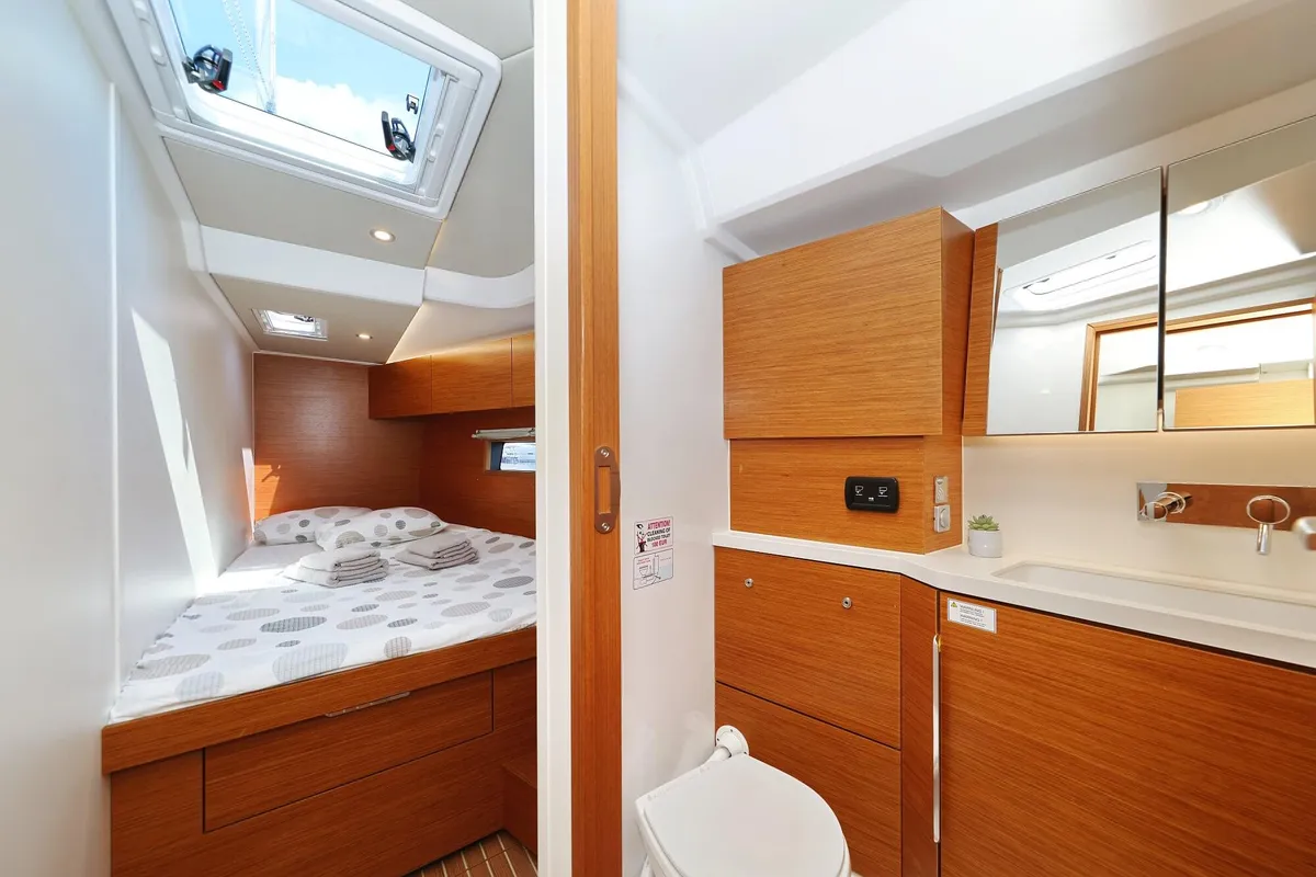 Private Dancer, a Hanse Yachts Hanse 460 sailboat at Grad Šibenik, Croatia