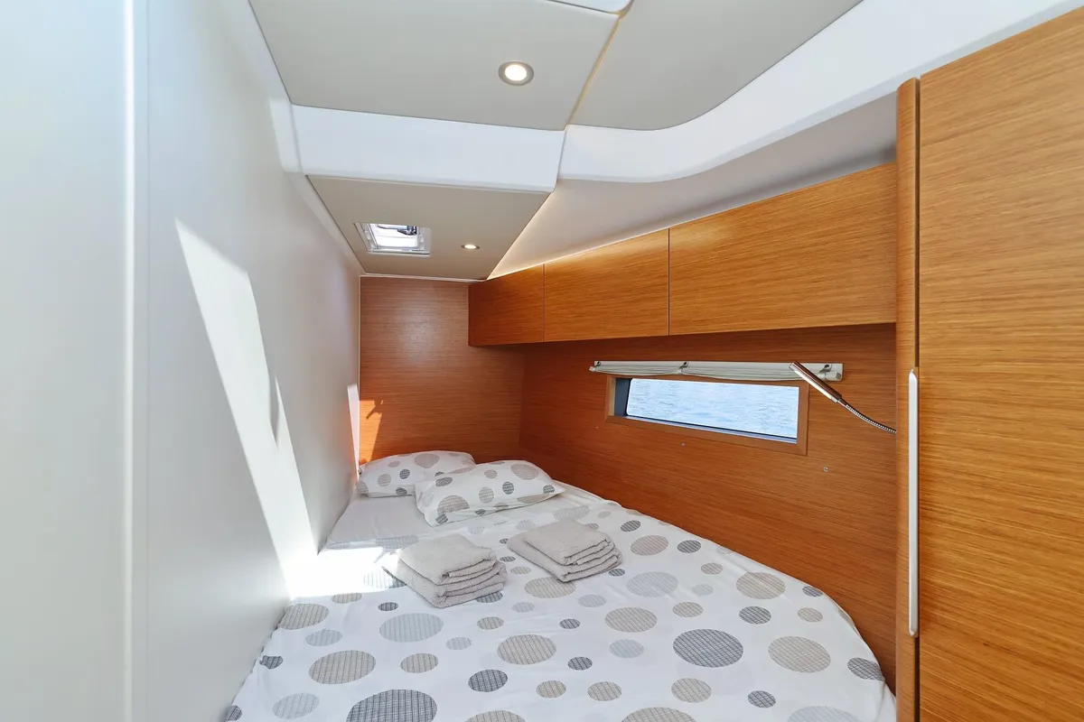 Private Dancer, a Hanse Yachts Hanse 460 sailboat at Grad Šibenik, Croatia