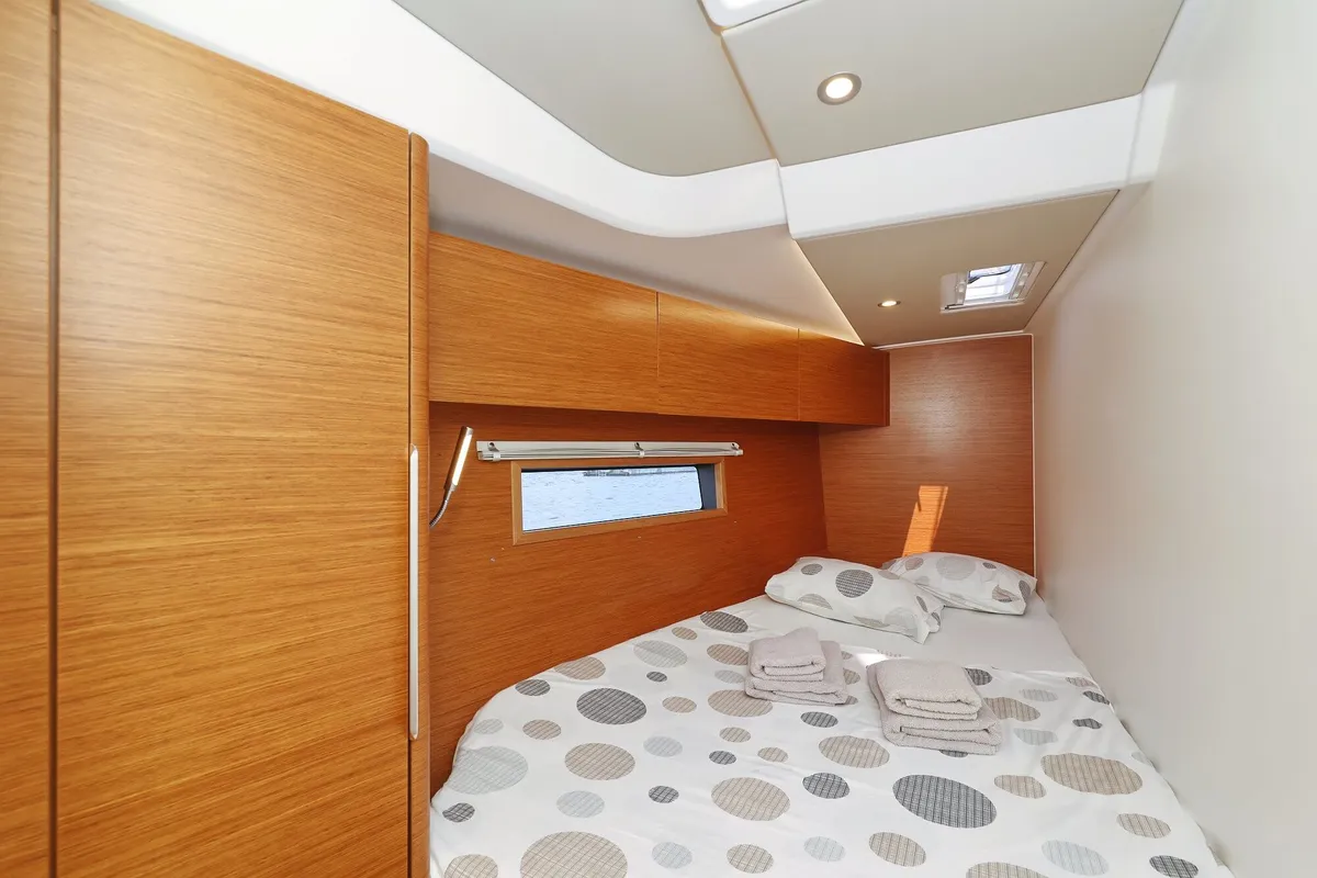 Private Dancer, a Hanse Yachts Hanse 460 sailboat at Grad Šibenik, Croatia
