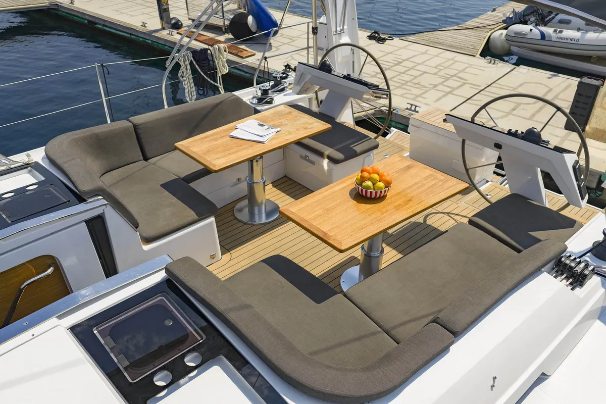 Private Dancer, a Hanse Yachts Hanse 460 sailboat at Grad Šibenik, Croatia