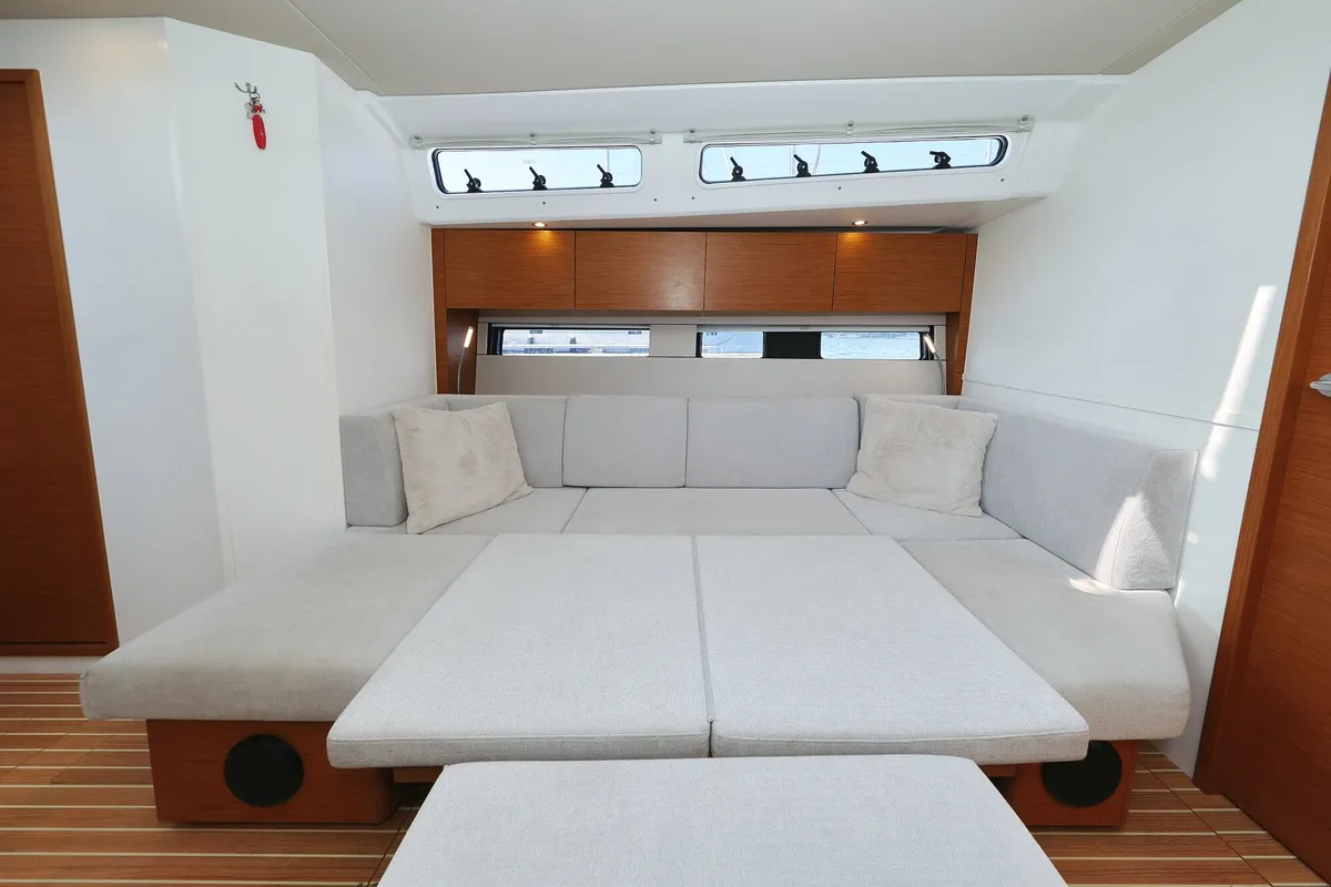 Private Dancer, a Hanse Yachts Hanse 460 sailboat at Grad Šibenik, Croatia