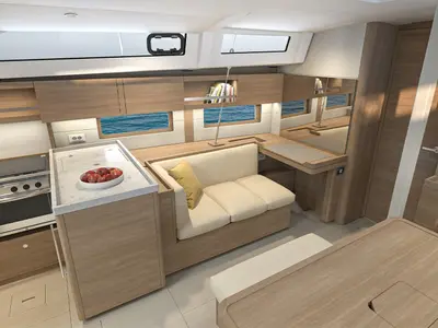 ARENA, a Beneteau Oceanis 47 sailboat at Kos, Greece