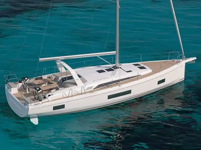 ARENA, a Beneteau Oceanis 47 sailboat at Kos, Greece
