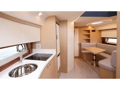 Galley of SONUS, a Focus Motor Yachts Focus Power 44 motorboat at Općina Sukošan, Croatia
