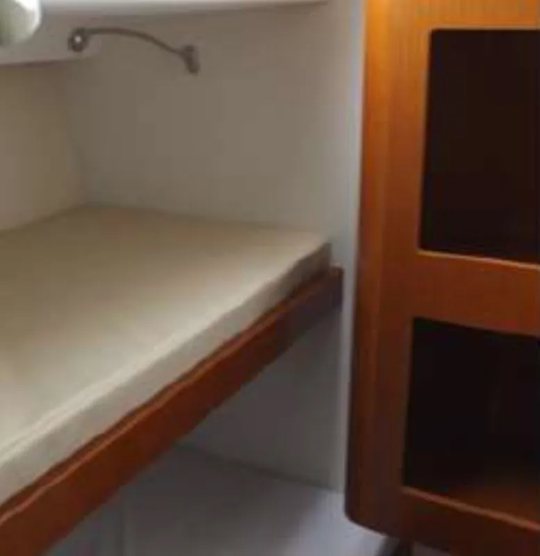 Cabin on IN COMPLIANCE, a Beneteau Oceanis 50 sailboat at Kalkara, Malta