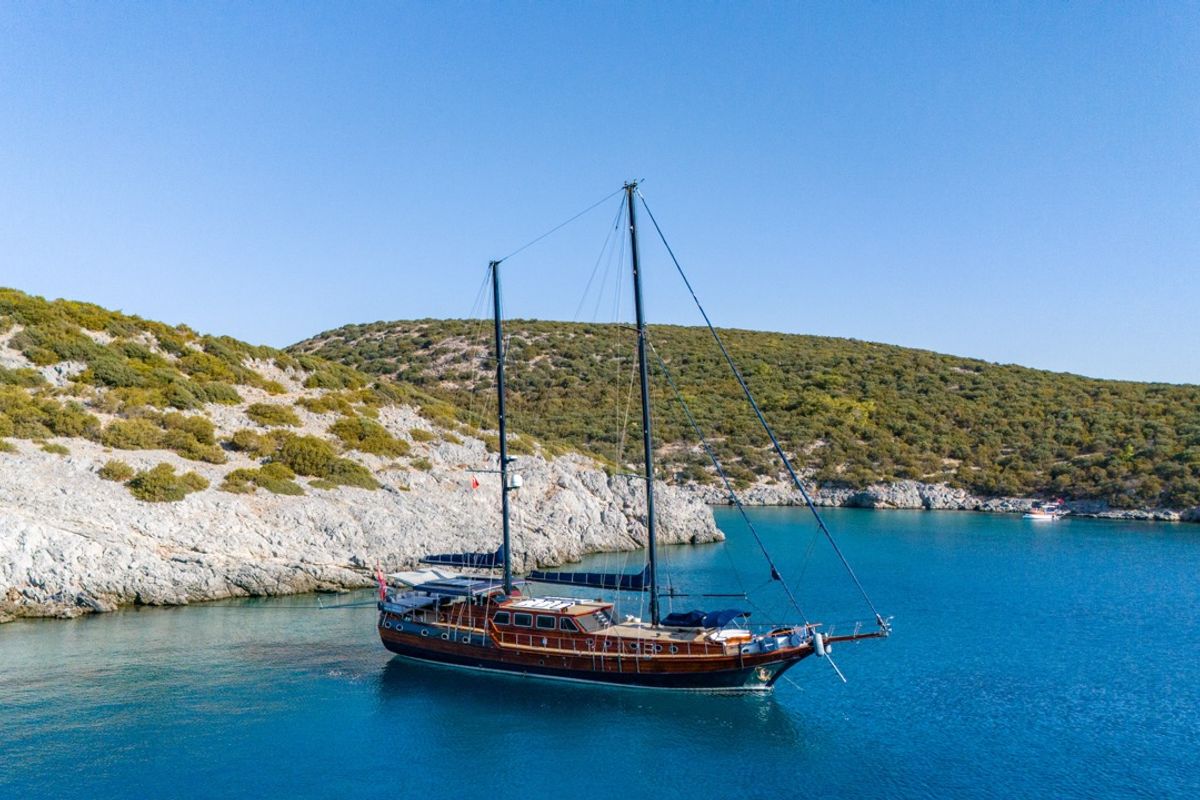 Exterior view of Capricorn 1, a Custom Made Capricorn 1 yacht at Lavreotiki Municipal Unit, Greece