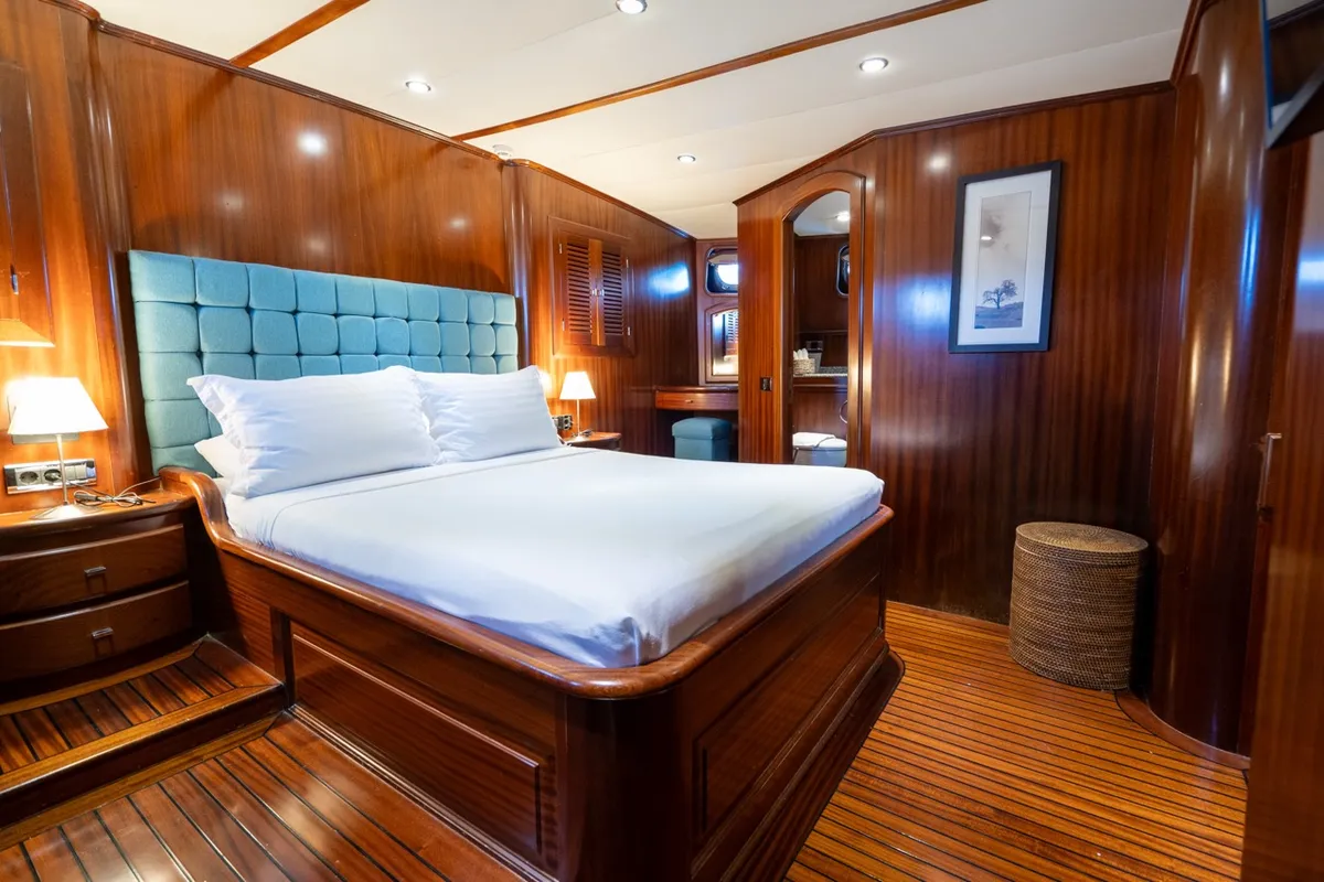 Cabin on Capricorn 1, a Custom Made Capricorn 1 yacht at Lavreotiki Municipal Unit, Greece
