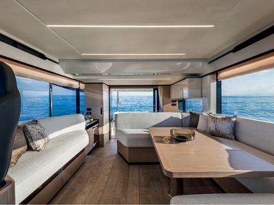 Salon of MY WAY, a Absolute Yachts Navetta 48 motorboat at Općina Rogoznica, Croatia