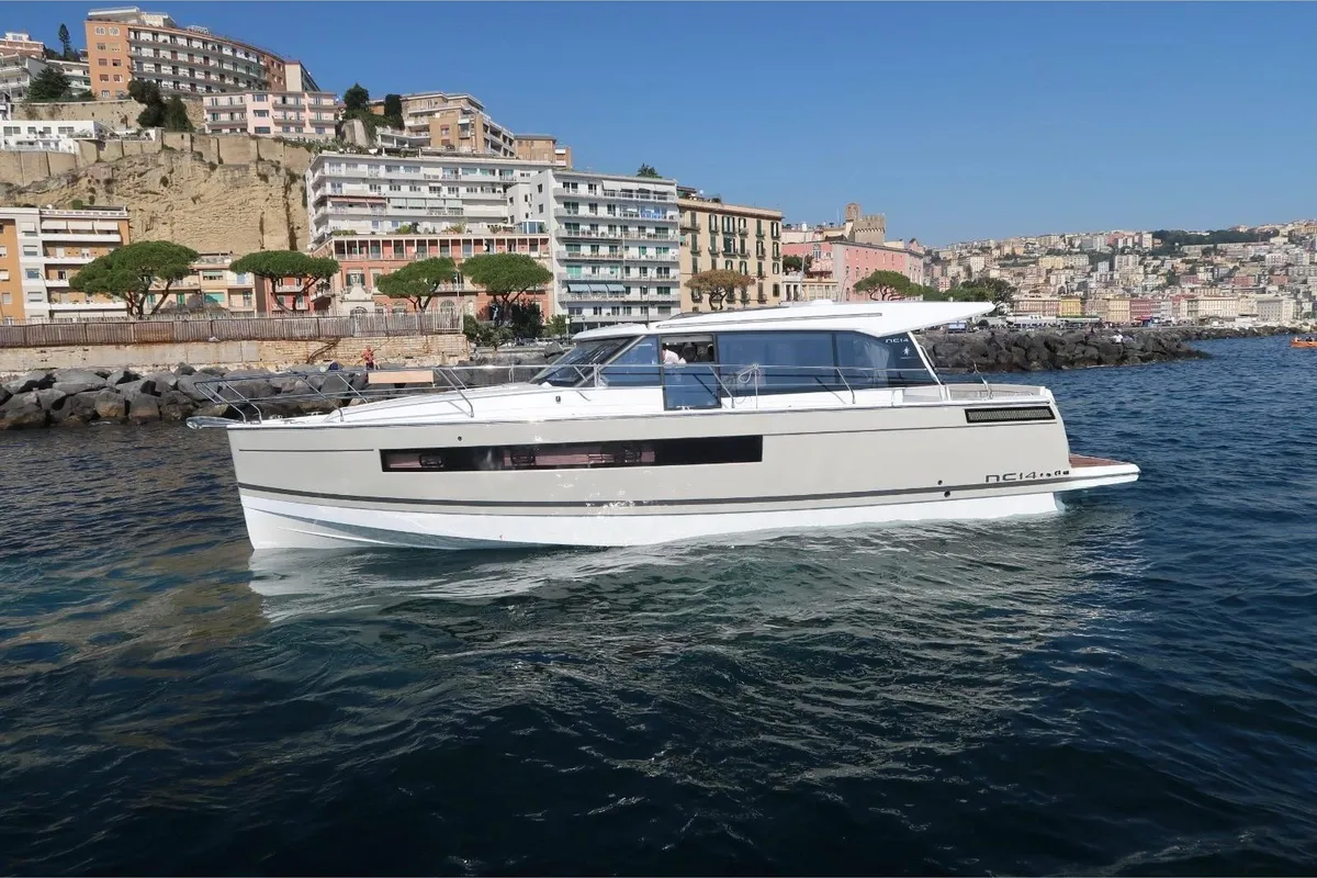 ITALIA I, a Jeanneau Jeanneau NC 14 motorboat at Bacoli, Italy