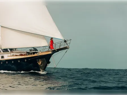 Exterior view of Anemos & Almyra, a Mariner Don 17 Ltd Anemos & Almyra yacht at Saranda, Albania